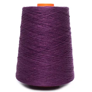 100% Linen Yarn - Reddish Purple