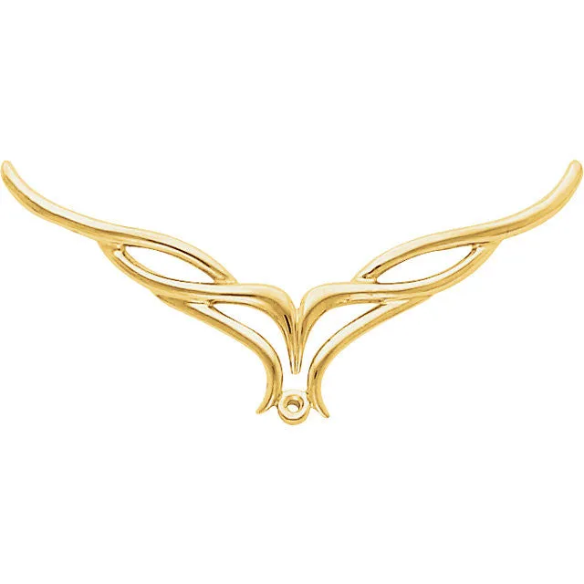 14k Yellow Gold 24x53 Chain Trim