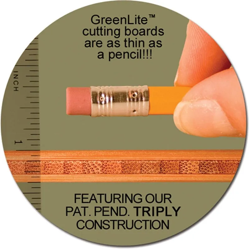 18-inch Green-Lite Bamboo Eco-Friendly Cutting Board