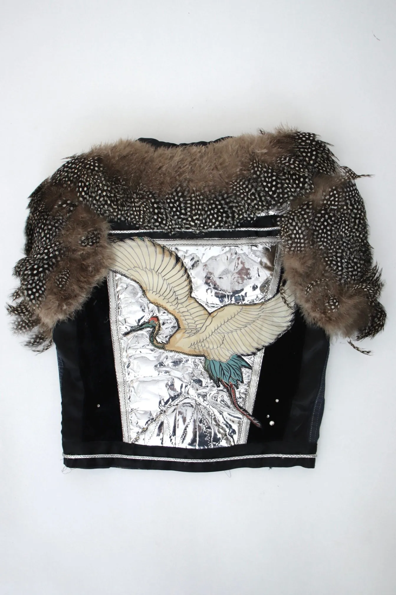1970s Diane Freis Metallic Applique Vest*