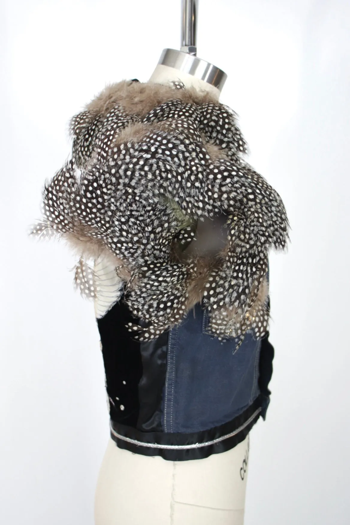 1970s Diane Freis Metallic Applique Vest*