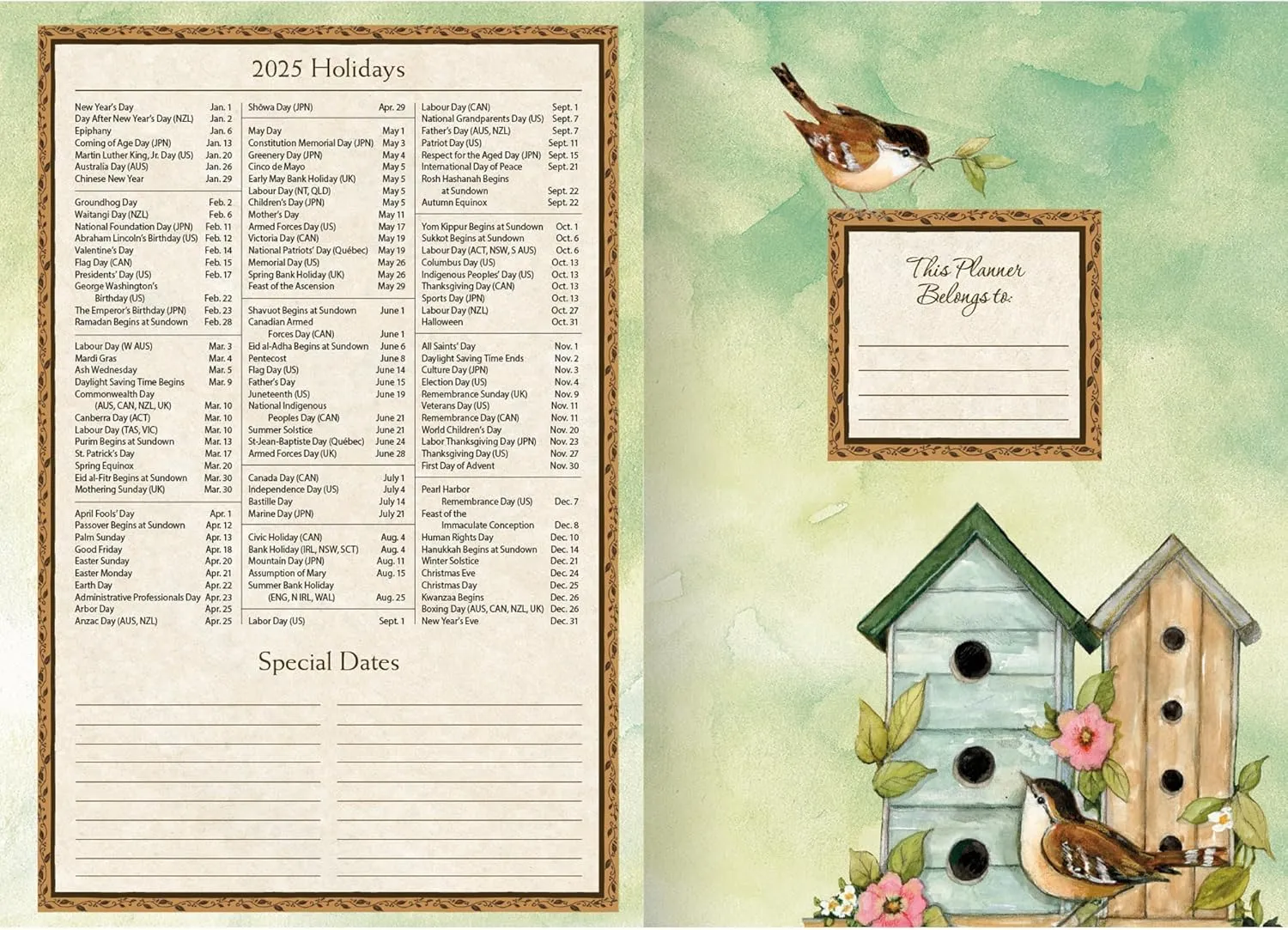2025 Lang Monthly Pocket Planner - Bountiful Blessings