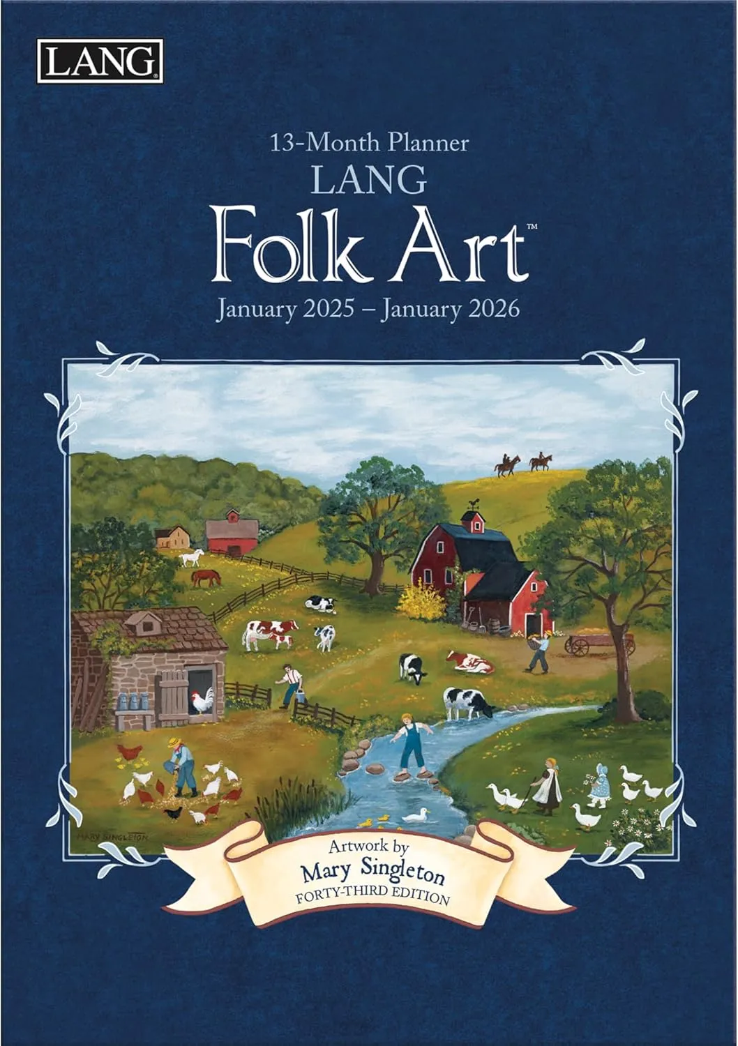 2025 Lang Monthly Pocket Planner - Lang Folk Art