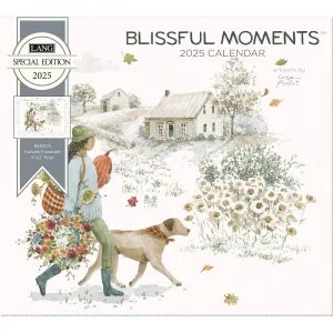 2025 Lang Wall Calendar - Blissful Moments