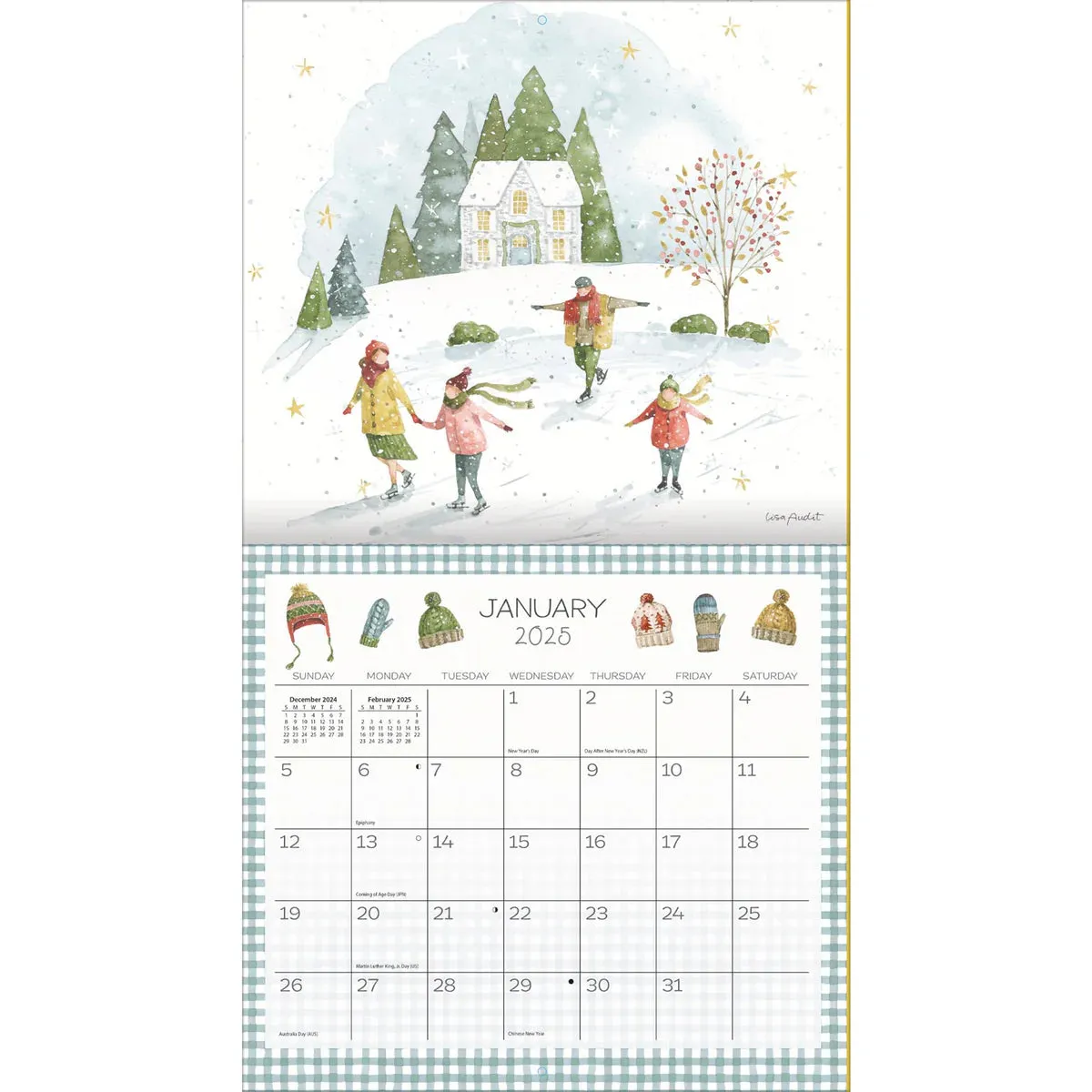 2025 Lang Wall Calendar - Blissful Moments