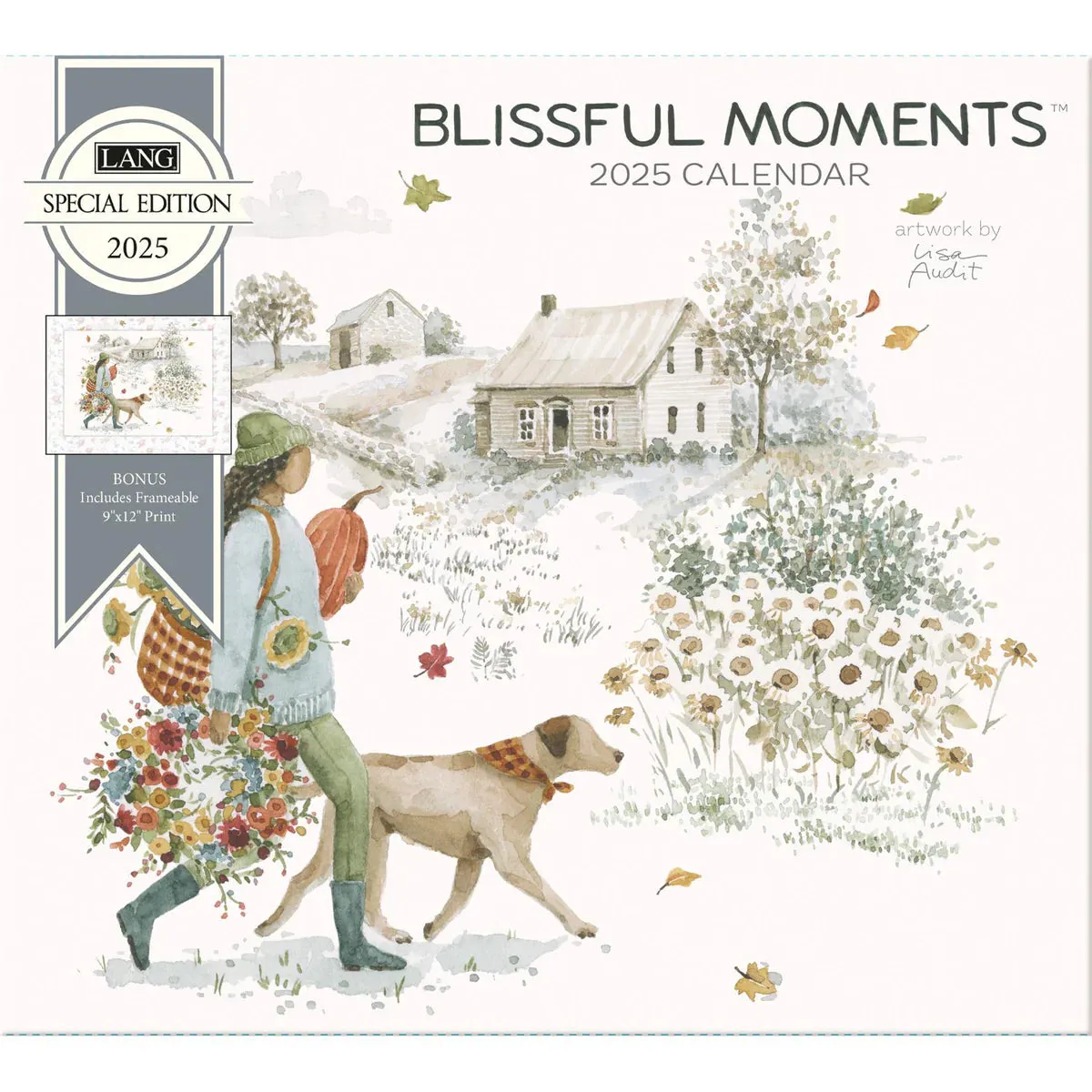 2025 Lang Wall Calendar - Blissful Moments
