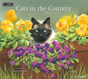 2025 Lang Wall Calendar - Cats in the Country