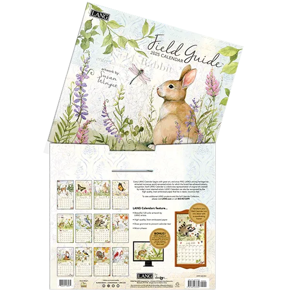 2025 Lang Wall Calendar - Field Guide