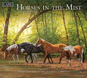2025 Lang Wall Calendar - Horses in the Mist