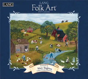 2025 Lang Wall Calendar - Lang Folk Art