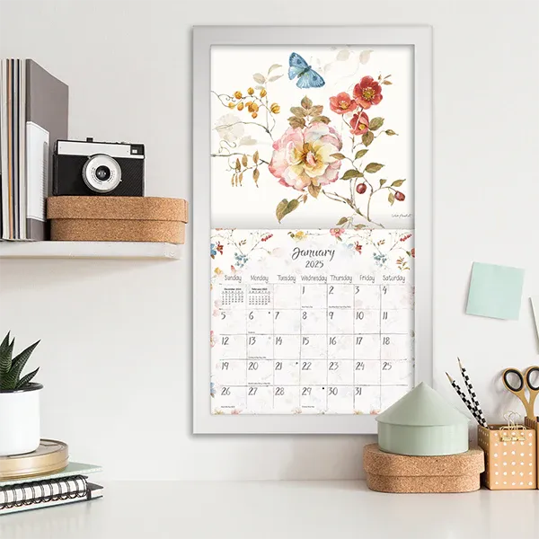 2025 Lang Wall Calendar - Watercolor Seasons