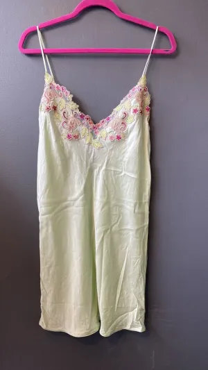 25th Silk Lace Trim Slip