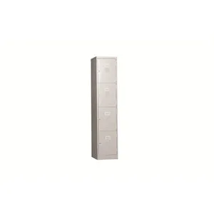 4 Compartment Metal Locker