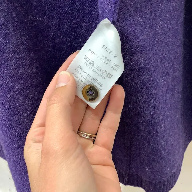 45 RPM Wool Sweater Coat