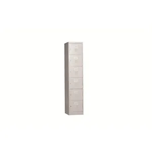 6 Compartment Metal Locker