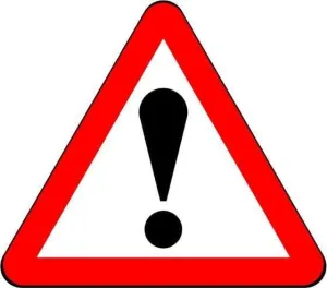 750mm Triangle - Warning Other Danger ! - 562 - Rigid Plastic