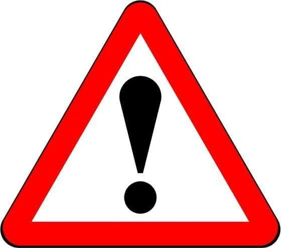750mm Triangle - Warning Other Danger ! - 562 - Rigid Plastic