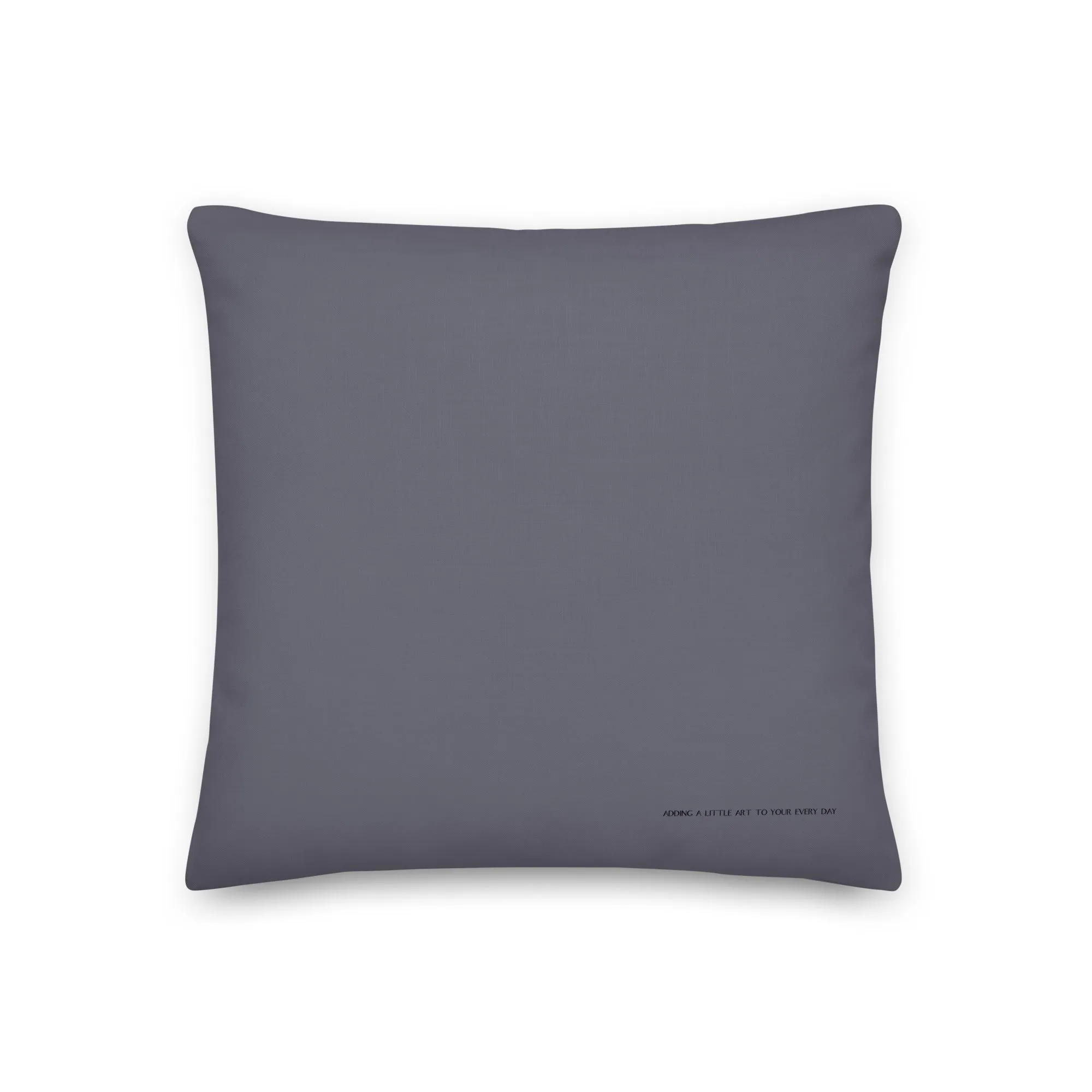 A Walk With My Friend I - Artful Pillow