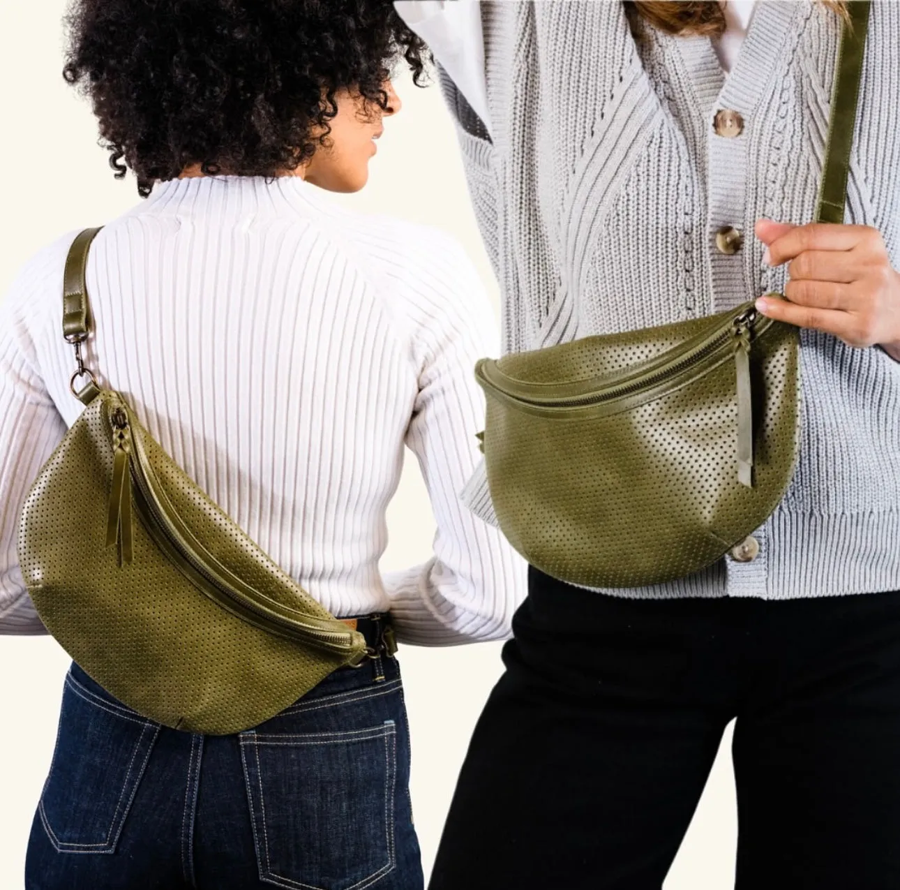 Able Berkley Belt Bag Perforated