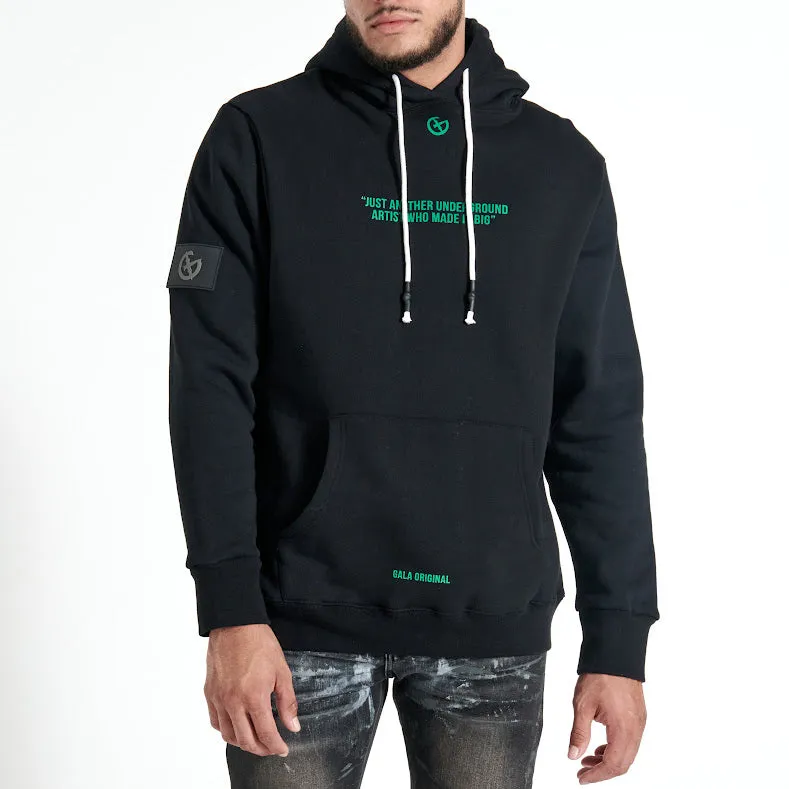 ABSTRACT HOODIE (BLACK)