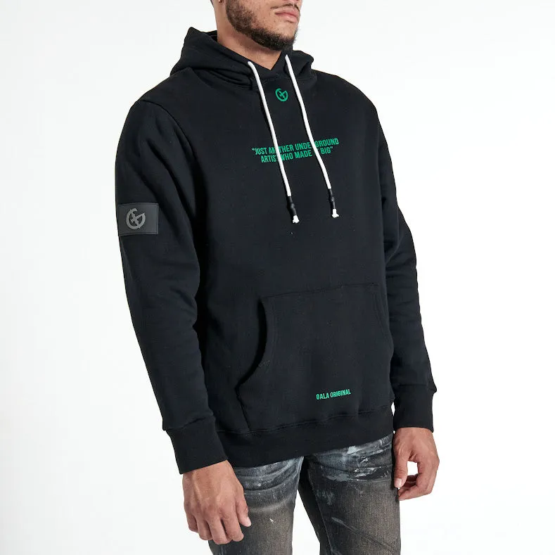 ABSTRACT HOODIE (BLACK)