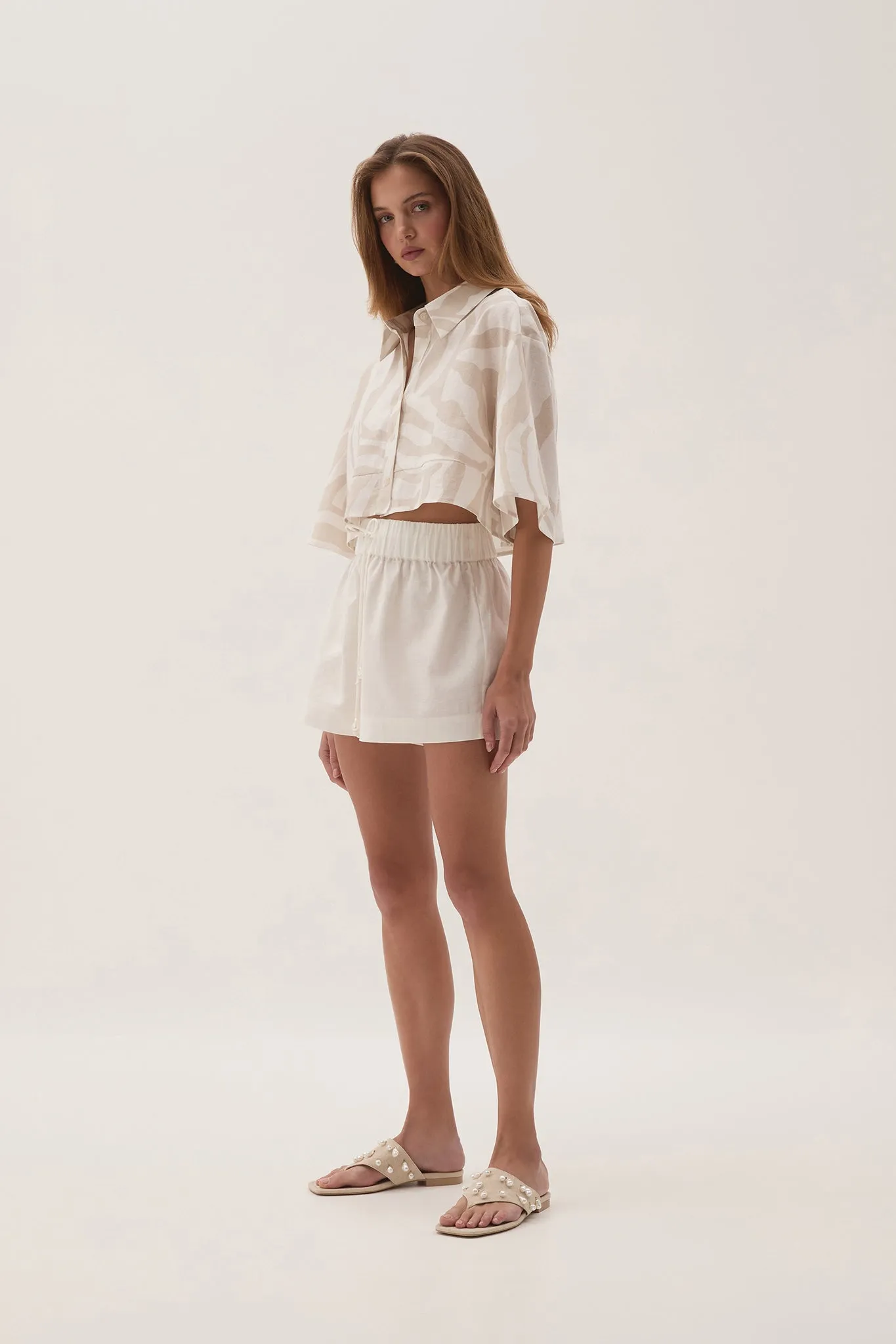 Airlie Cropped Shirt