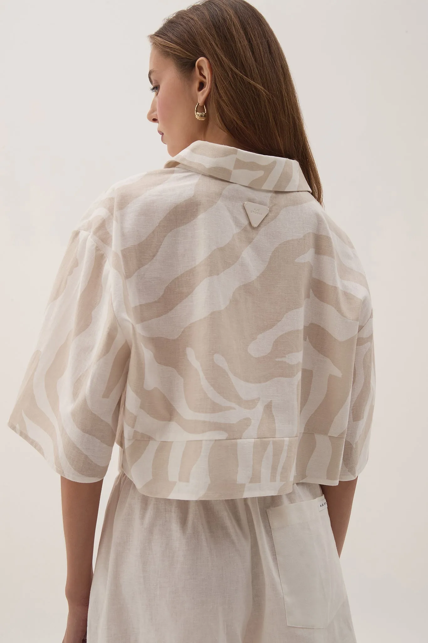Airlie Cropped Shirt