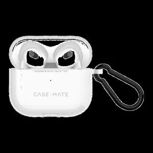 Airpods 4 Case-Mate Tough Case - Clear w/Carabiner