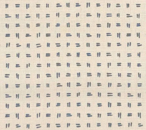 Alan Campbell Fabric: Tate - Custom Windsor Blue on Tinted Belgian Linen/Cotton
