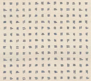 Alan Campbell Fabric: Tate - Custom Windsor Blue on Tinted Belgian Linen/Cotton