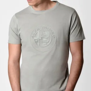 Alfa Romeo Serpentine Logo Shirt Gray
