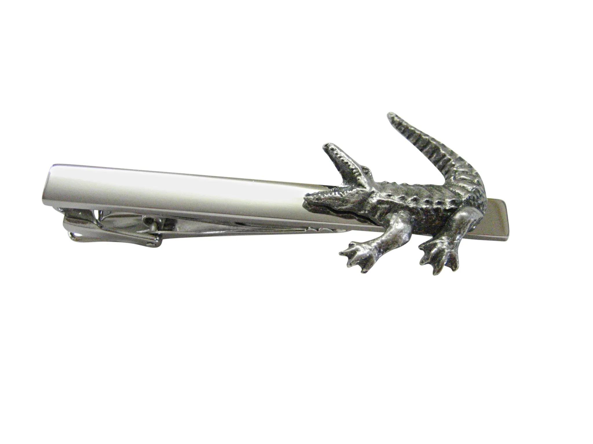 Alligator Square Tie Clip