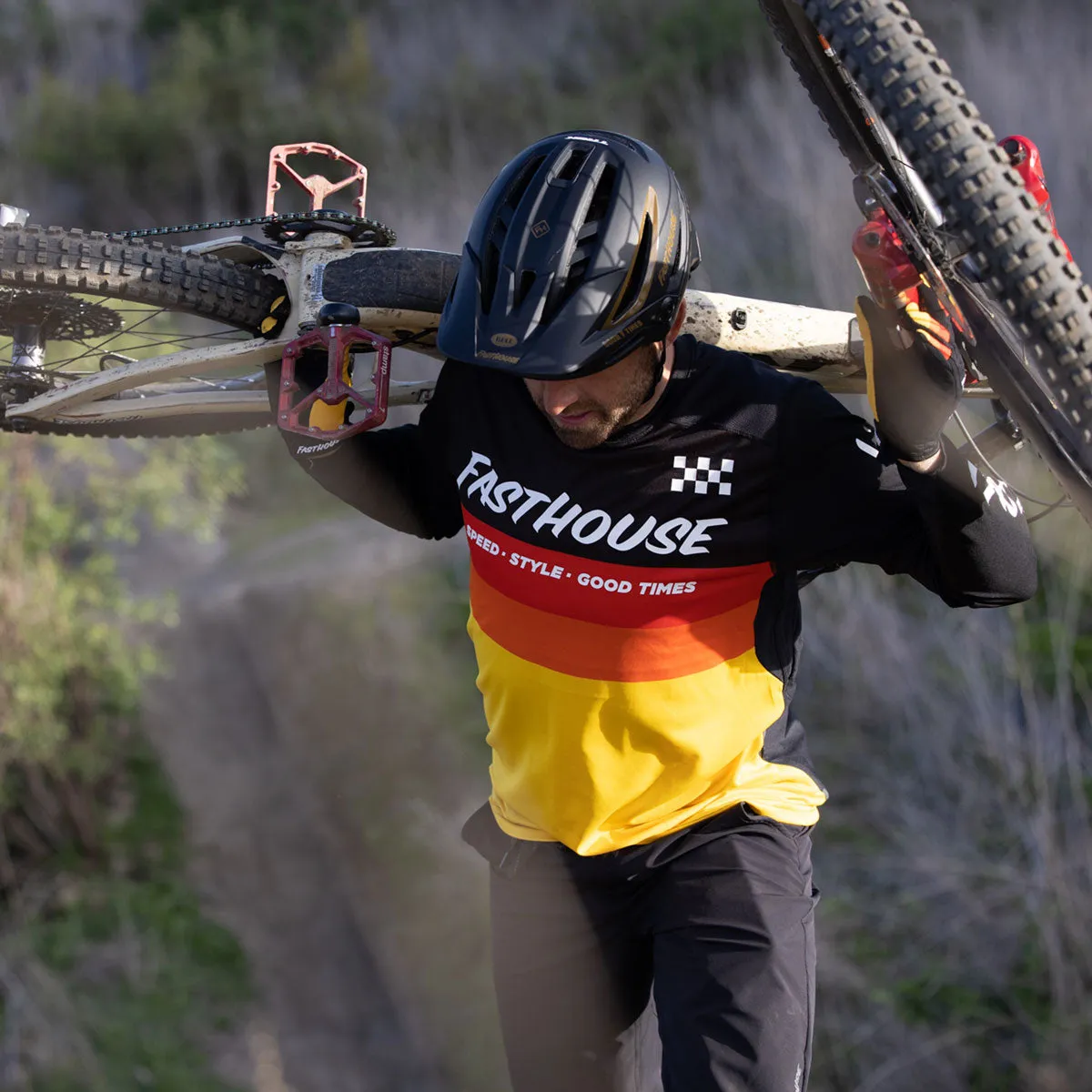 Alloy Kilo LS Jersey - Black/Yellow
