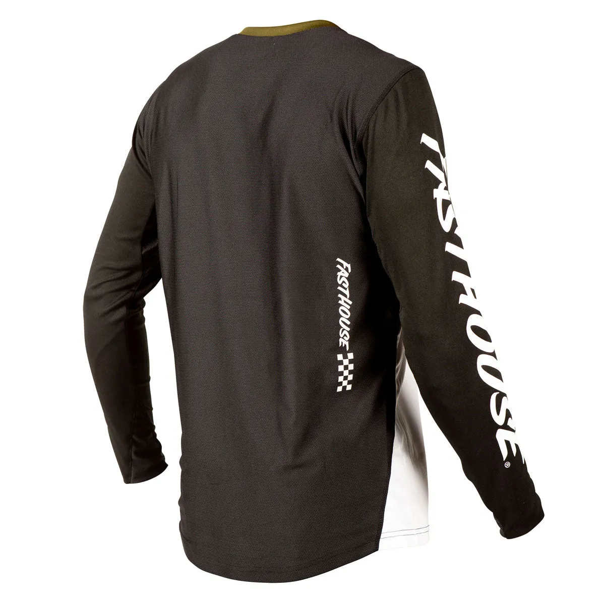 Alloy Kilo LS Jersey - Olive/White