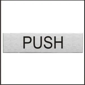 Aluminium Push Sign Board