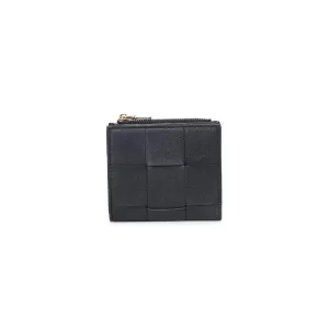 Amelie Woven Card Holder- Black