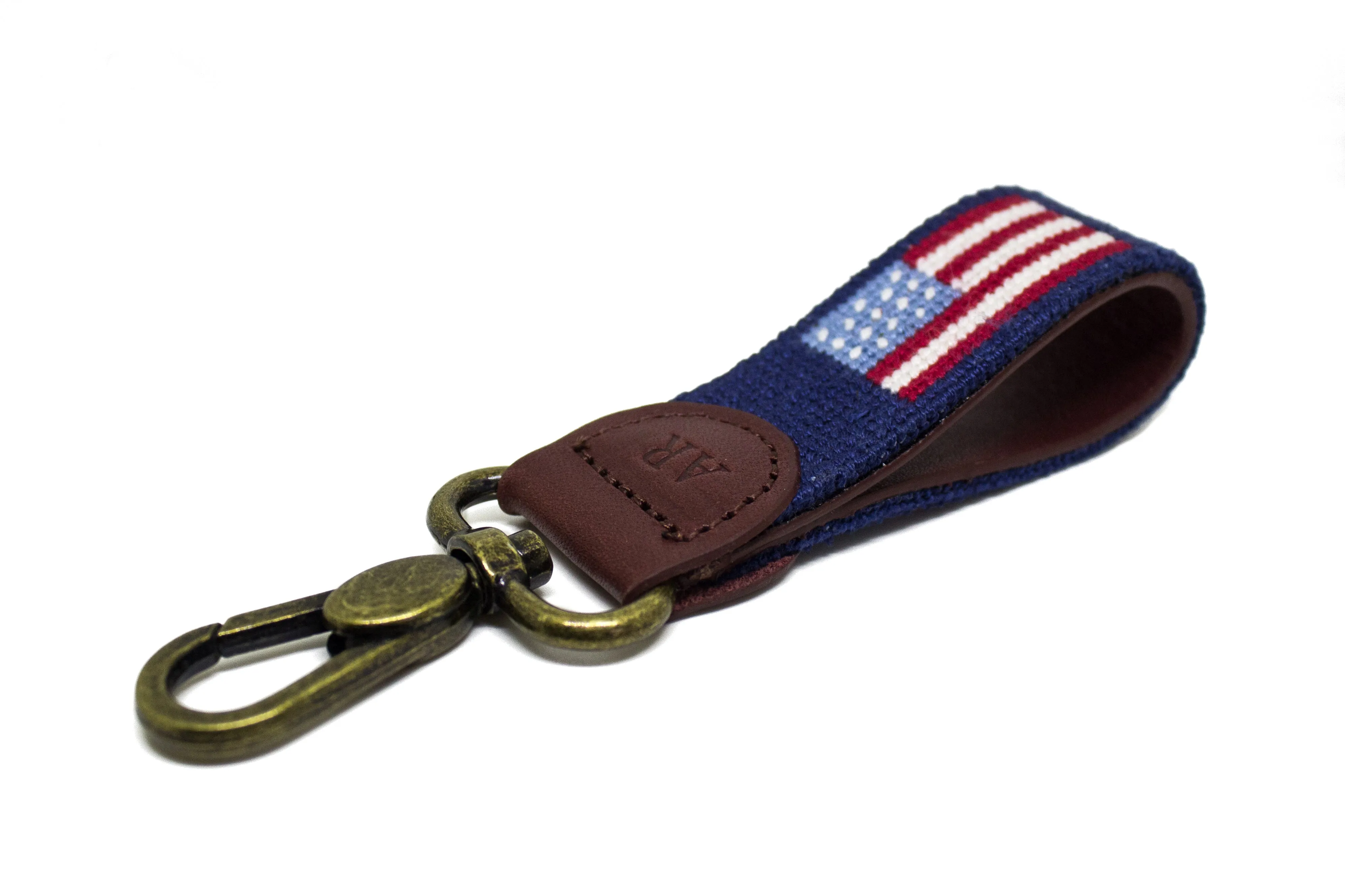 AMERICAN FLAG NEEDLEPOINT KEY FOB™