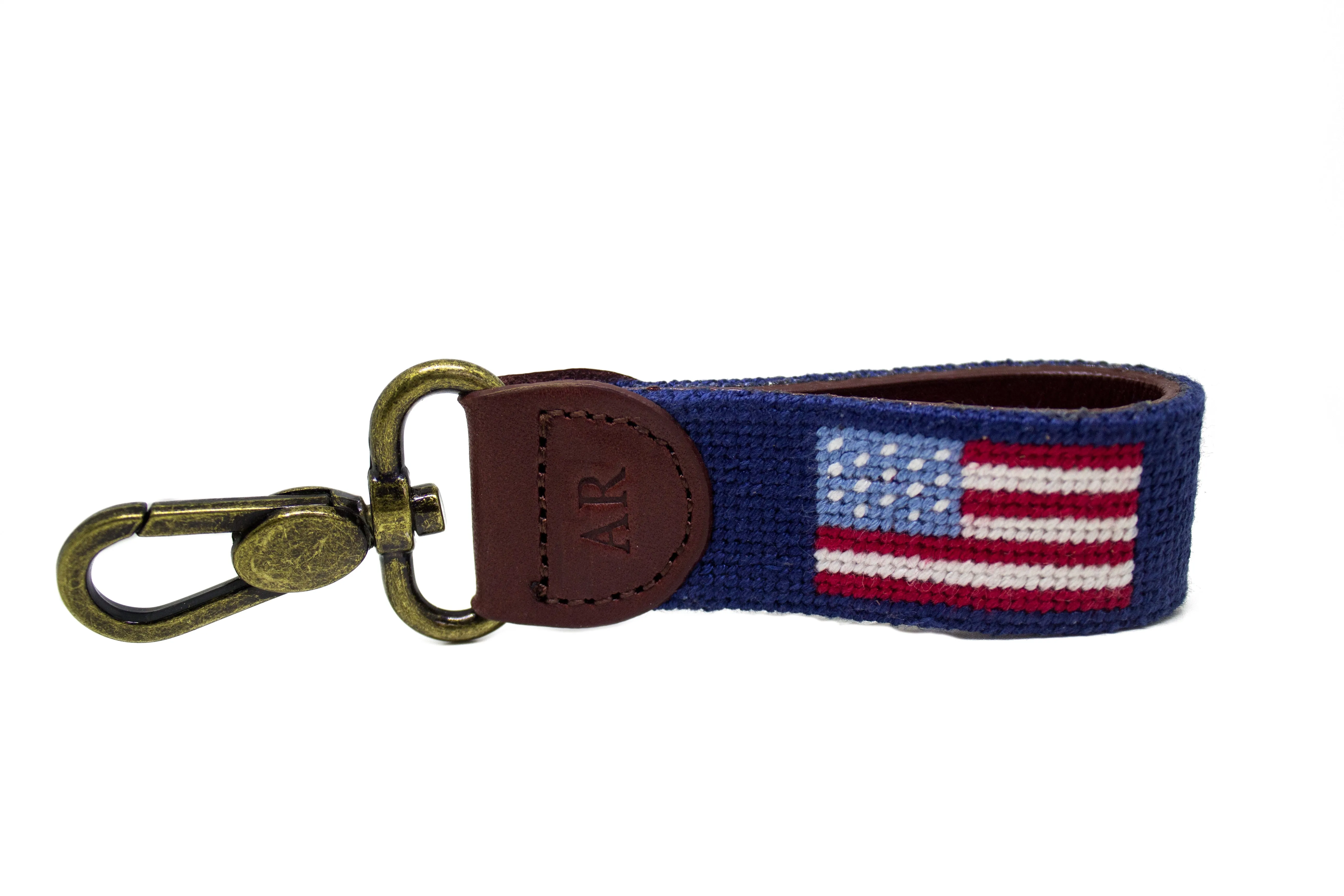 AMERICAN FLAG NEEDLEPOINT KEY FOB™