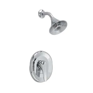 American Standard T480.507.002 Seva Shower Trim Kit with Flo-Wise Water-Saving Turbine Spray Showerhead in Polished Chrome