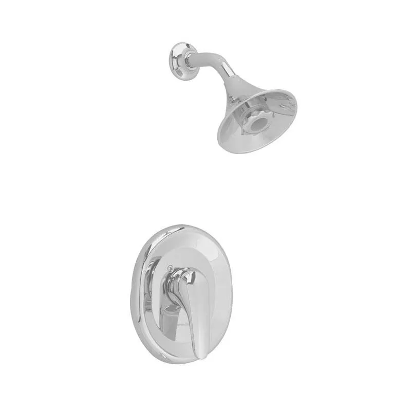 American Standard T480.507.295 Seva Shower Trim Kit with Flo-Wise Water-Saving Turbine Spray Showerhead in Satin-Nickel