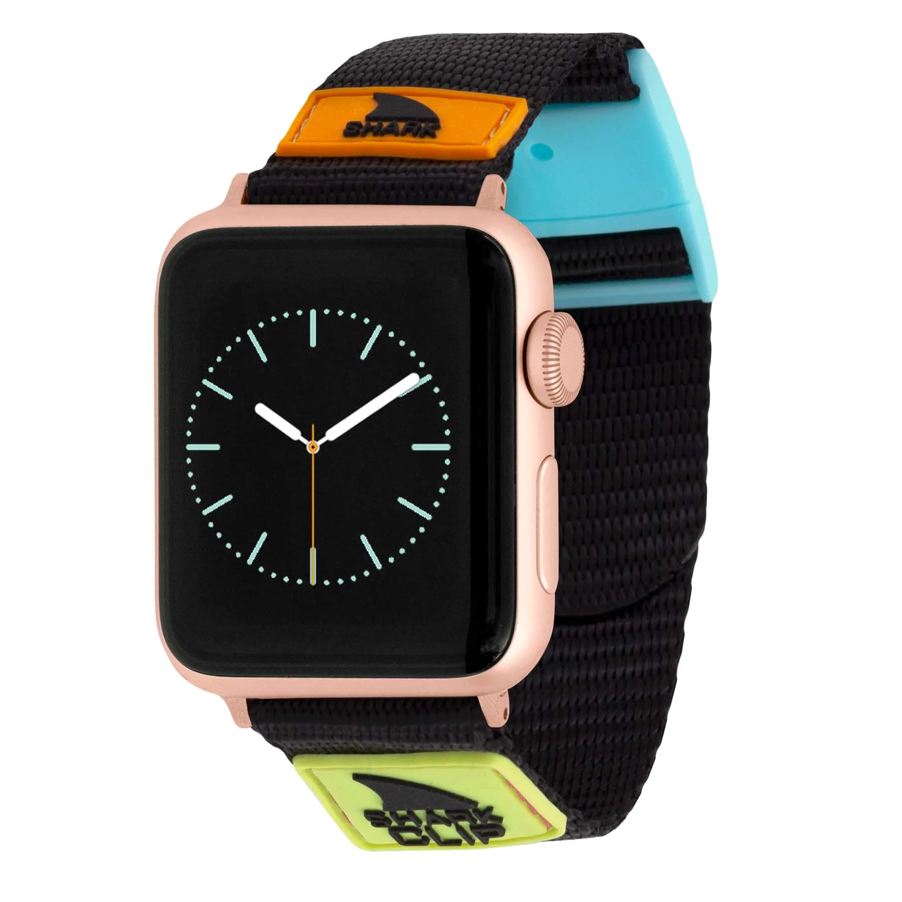 APPLE WATCH™ CLIP STRAP NEON BLACK
