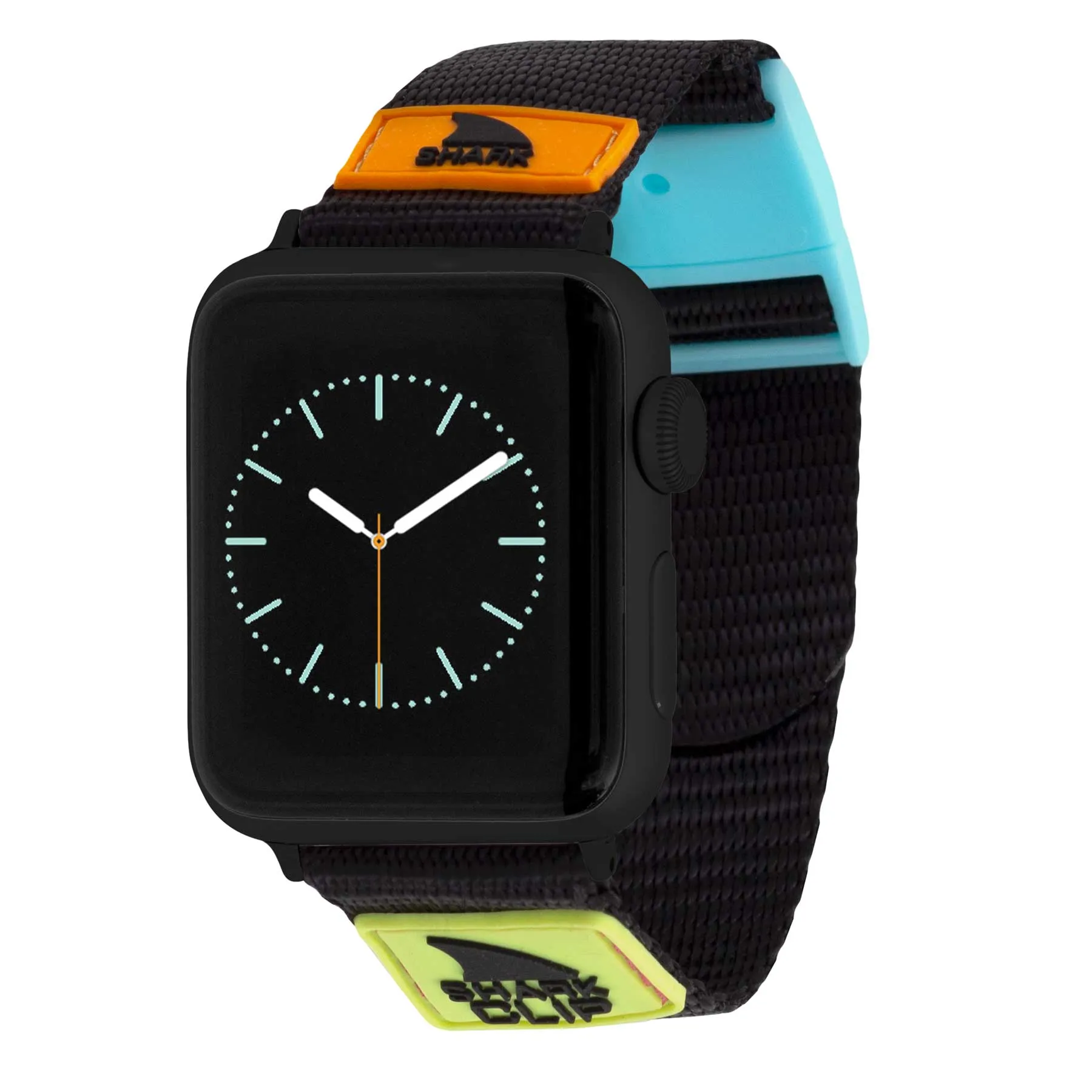 APPLE WATCH™ CLIP STRAP NEON BLACK