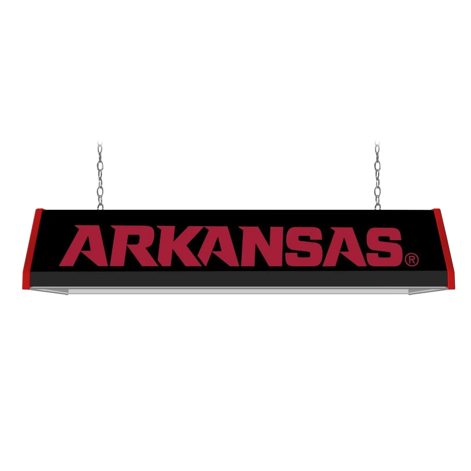 Arkansas Razorbacks: Standard Pool Table Light