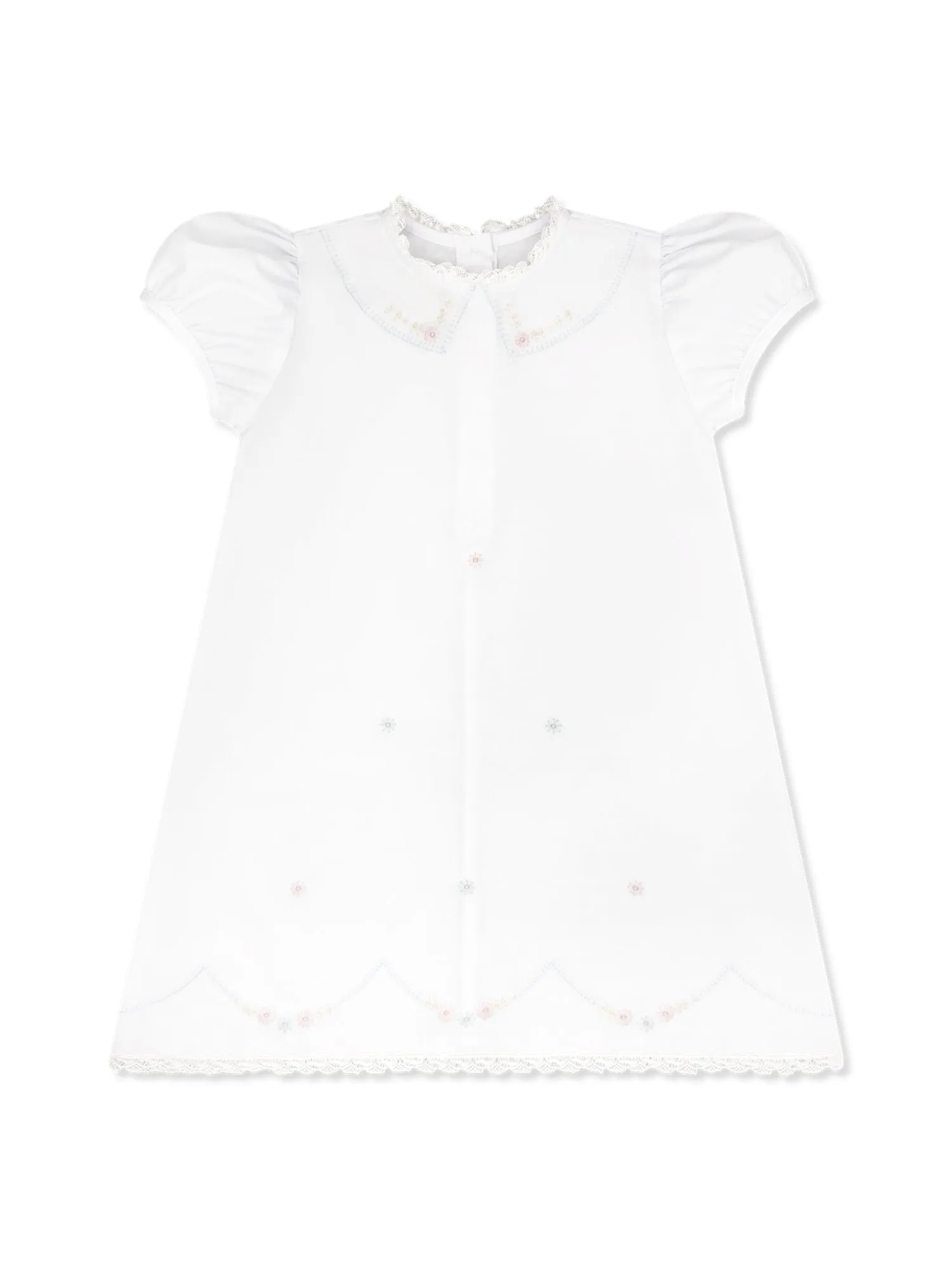 Ashtyn Dress - Blessings White, Blue