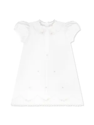 Ashtyn Dress - Blessings White, Blue
