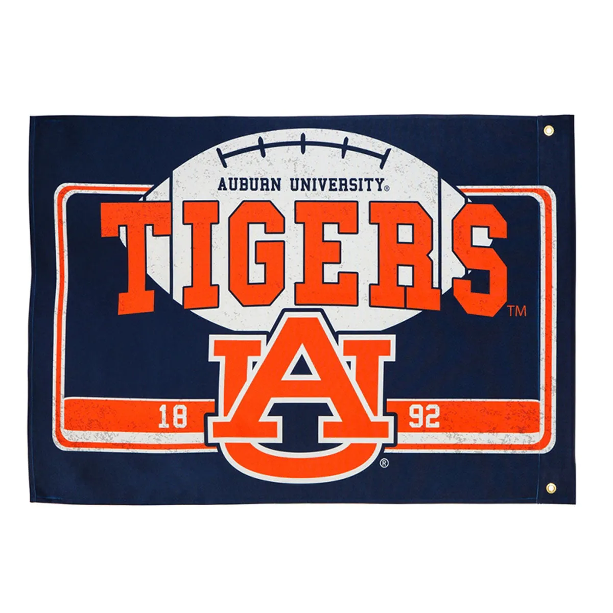Auburn Linen Estate Flag 52" X 36"