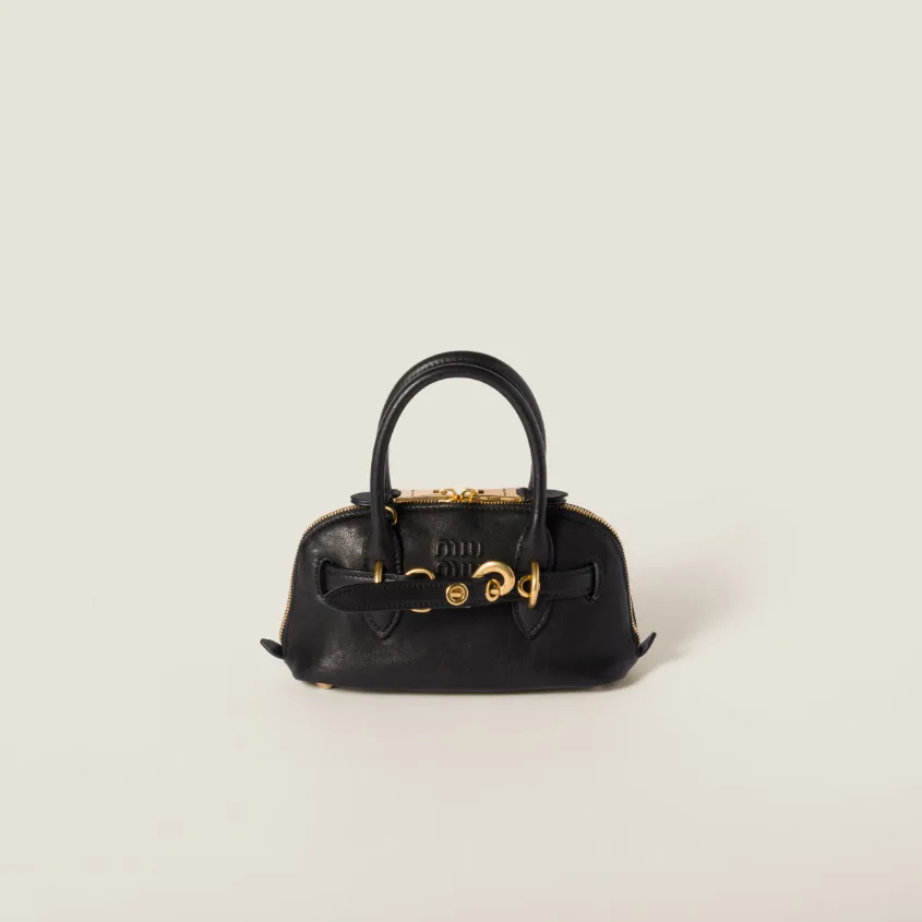 Aventure mini nappa leather bag