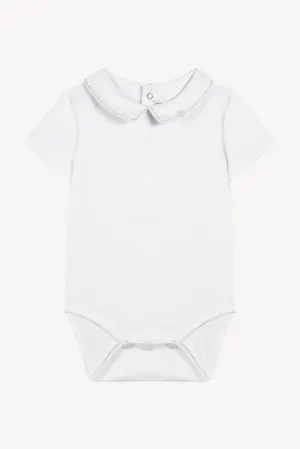 BABY CEREMONIE GARCON BODY 9 - Blanc