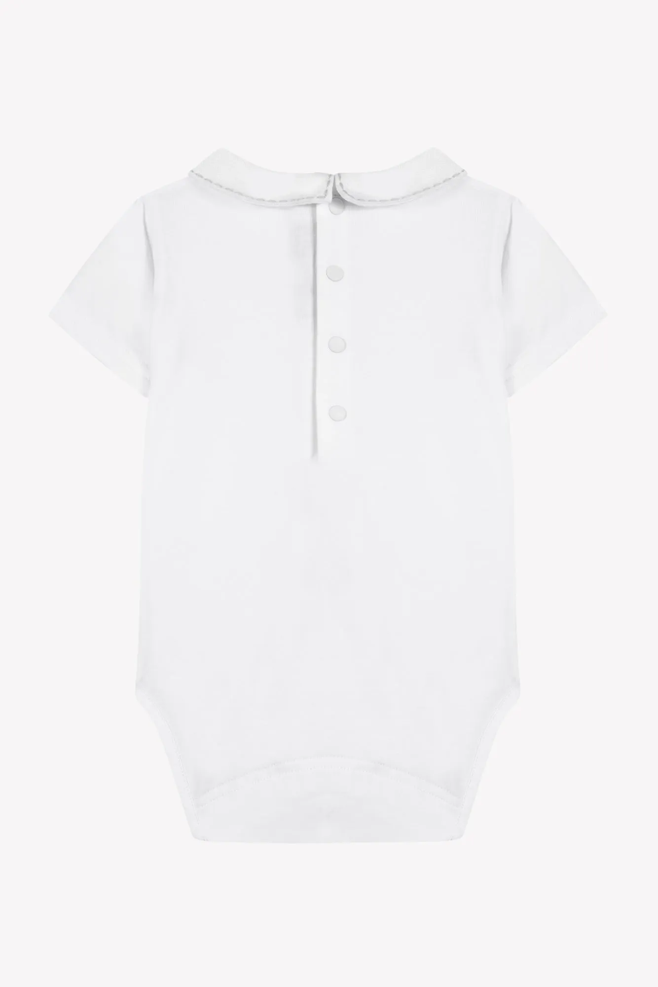 BABY CEREMONIE GARCON BODY 9 - Blanc