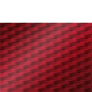 Backsplash Tile Weave Mirror Red